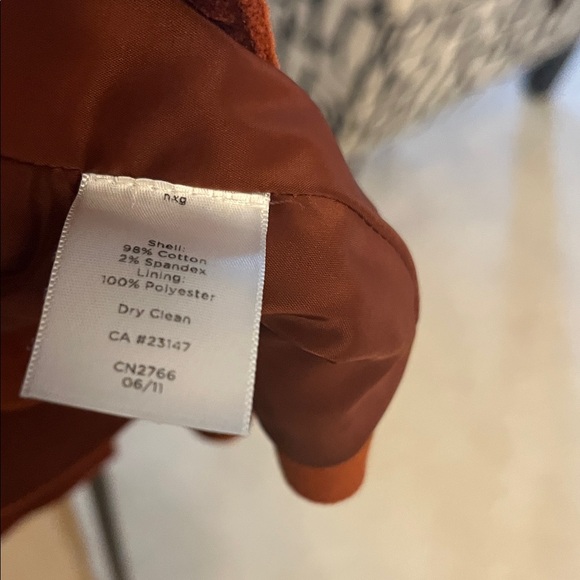 Talbots Rust Blazer - Picture 4 of 6